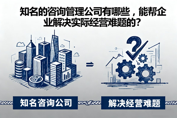 知名的咨詢管理公司有哪些，能幫企業(yè)解決實際經(jīng)營難題的？