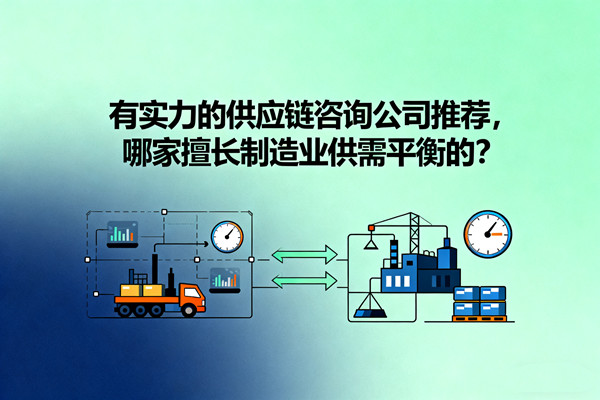 有實力的供應鏈咨詢公司推薦，哪家擅長制造業(yè)供需平衡的？