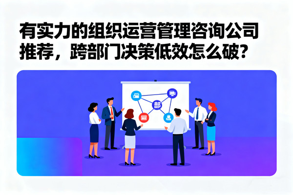 有實(shí)力的組織運(yùn)營(yíng)管理咨詢公司推薦，跨部門決策低效怎么破？