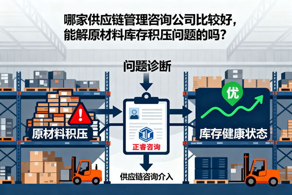 哪家供應鏈管理咨詢公司比較好，能解原材料庫存積壓問題的嗎？
