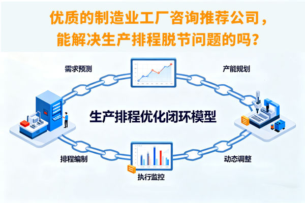 優(yōu)質(zhì)的制造業(yè)工廠咨詢推薦公司，能解決生產(chǎn)排程脫節(jié)問題的嗎？